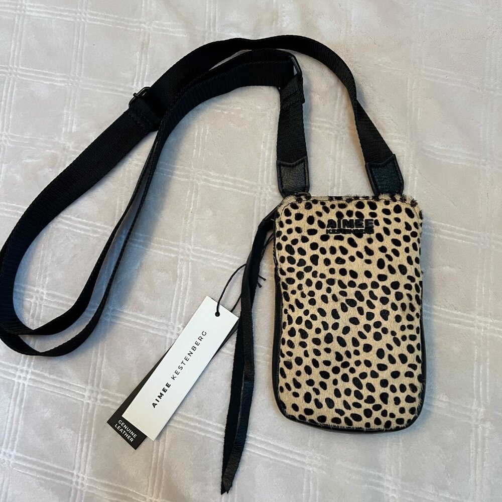 NWT Capri Genuine Calf Hair Crossbody